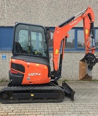 Mini escavatore Kubota U27-4, anno 2021