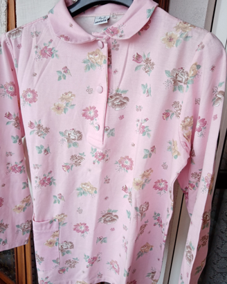 Pigiama da donna nuovo in cotone