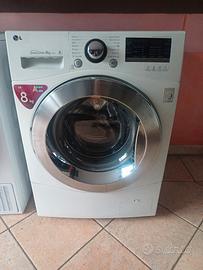lavatrice lg 8 kg quasi nuova inverter