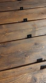 mensole in legno massello