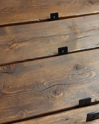 mensole in legno massello