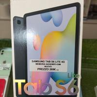 SAMSUNG TAB S6 LITE 4G 64GB POLLICI 10.4 WIFI+CEL