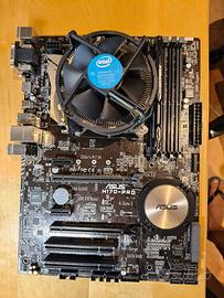 Scheda madre ASUS  + Processore i7 + ram DDR4 8GB