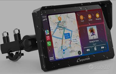Carpuride W702 Stereo navigatore per moto IP67