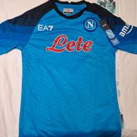 SSC Napoli Maglia gara ufficiale, azzurra home Eur