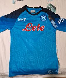 SSC Napoli Maglia gara ufficiale, azzurra home Eur