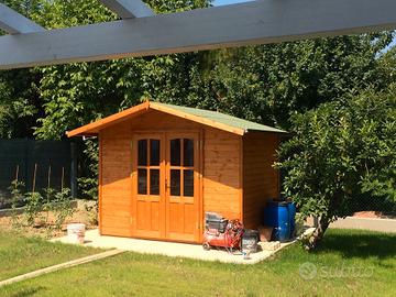 Casetta da giardino in legno  2x3 opp 3x2