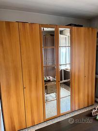 Spazioso Armadio Guardaroba Finitura Ciliegio