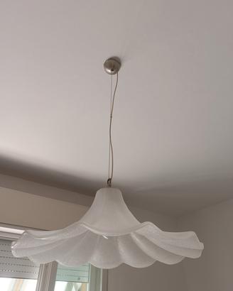 lampadario moderno  in cristallo brillante