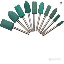10Pz Lucidatura abrasivo dremel Molatura Gambo 3mm