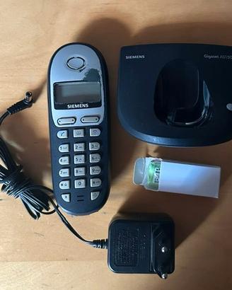 Cordless Siemens AS 150 + batteria nuova di scorta