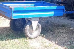 Rimorchio bcs, aratro, barra falciatrice grillo