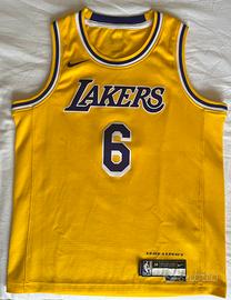 NBA LA Lakers Lebron James #6 Icon Edition