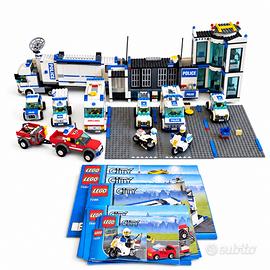 LEGO City Polizia Vintage Lotto + Istruzioni