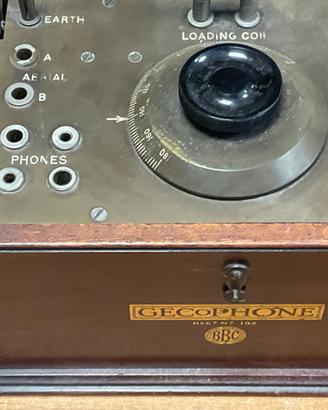 Gecophone BBC RADIO GALENA VINTAGE