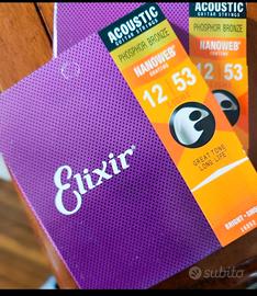 2 Mute Elixir 12/53 PB chitarra acustica