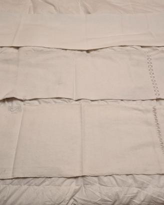 asciugamani vintage tela grezza/lino n3