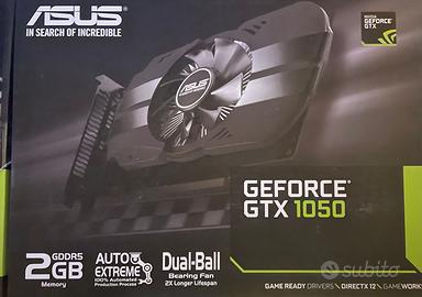 Asus Nvidia geforce gtx 1050 scheda video 2G usata