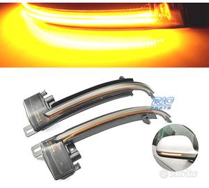 FRECCIE SPECCHIO PER AUDI A3 A4 A5 A6 Q3 LED NERO 