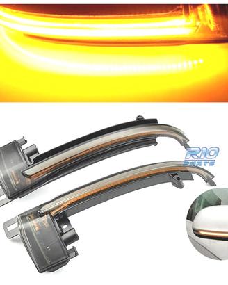 FRECCIE SPECCHIO PER AUDI A3 A4 A5 A6 Q3 LED NERO 