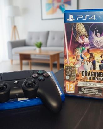 JOYSTICK+GIOCO DRAGONBALL PER PS4