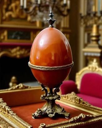 Uovo palais royal, sontuoso vaso tritoni