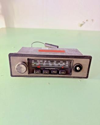 Autoradio d'epoca Grundig vintage del 1983