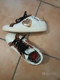 scarpe love moschino 