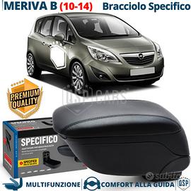 Bracciolo Per Opel Meriva B SPECIFICO in PELLE-PU
