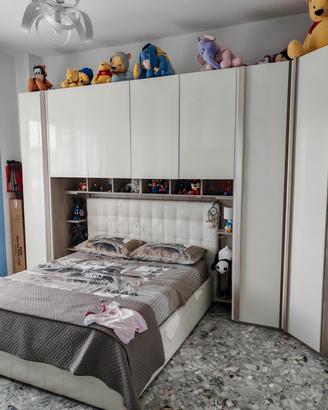 Cameretta a ponte  reg. letto contenitore  memory