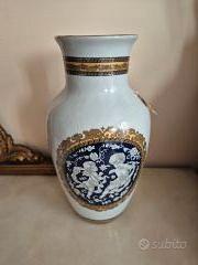 Vaso in ceramica con angeli + posacenere