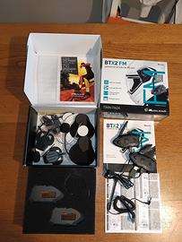 Btx2 FM in coppia per casco moto