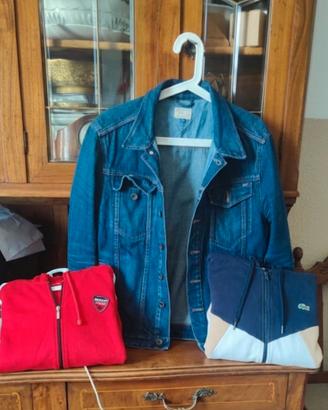 pack felpa ducati + felpa Lacoste + Tommy hilfger