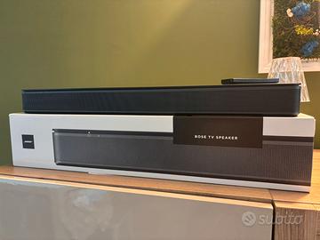 bose tv speaker single blk 230v eu