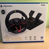 Volante con pedali per PlayStation