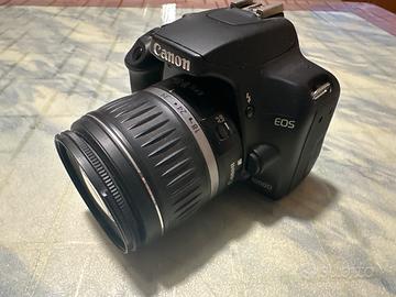 Fotocamera Canon 1100D - obiettivo EF-S 18-55mm
