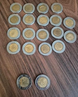 Lotto di cinquecento lire. 