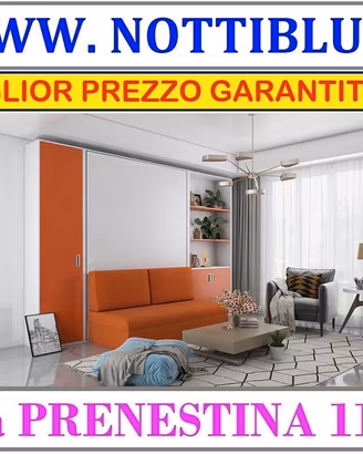 Letto a Scomparsa DOLLY 2 piazze by Notti Blu