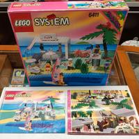 Lego System PARADISA 6411  box + poster istruzioni