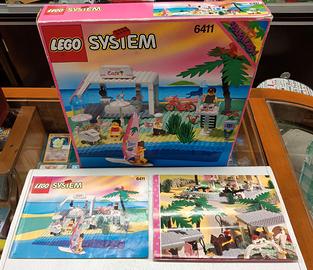 Lego System PARADISA 6411  box + poster istruzioni