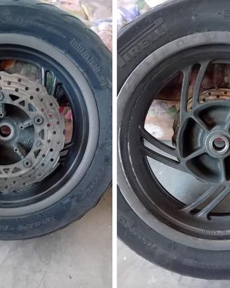 Ruota Posteriore KYMCO 400I 2013 - Pirelli