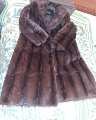 Pelliccia Vintage in Rat Musquet Visonato