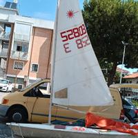 Laser 4.7 deriva a vela