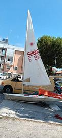 Laser 4.7 deriva a vela