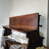 2 panche da chiesa antiche
