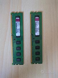 2x 2gb (4gb) ddr3 1333MHz