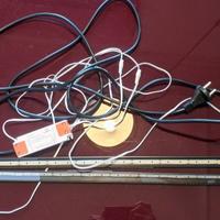 Due barre led bianco 60 cm