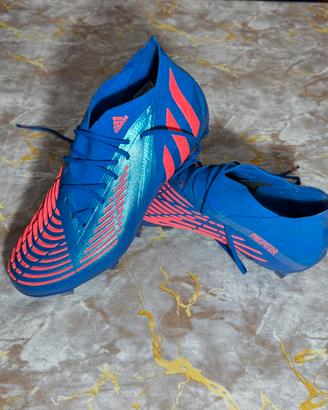 Adidas Predator Edge .1 FG n. 40 2/3 Rosso/Blu