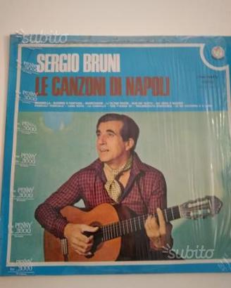 Vinile Sergio Bruni "le canzoni di Napoli"