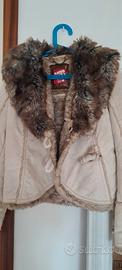 giacca shearling taglia S
